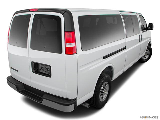 2023 Chevrolet Express | Rear 3/4 angle view