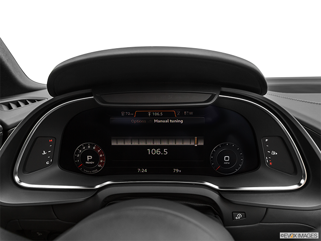 2021 Audi R8 | Closeup of radio head unit