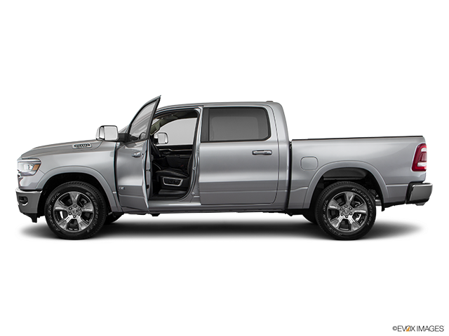 2020 Ram 1500 | Driver's side profile with drivers side door open