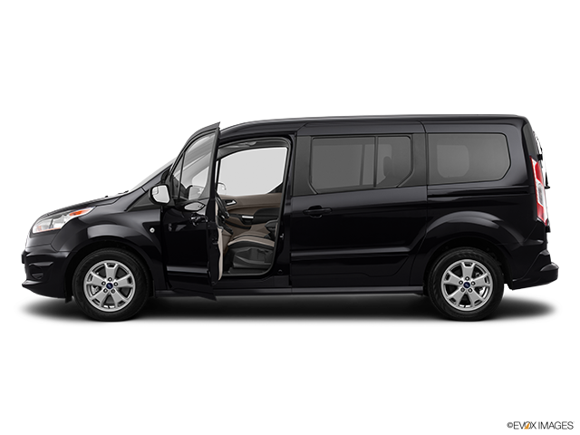 2015 Ford Transit Connect Wagon | Driver's side profile with drivers side door open