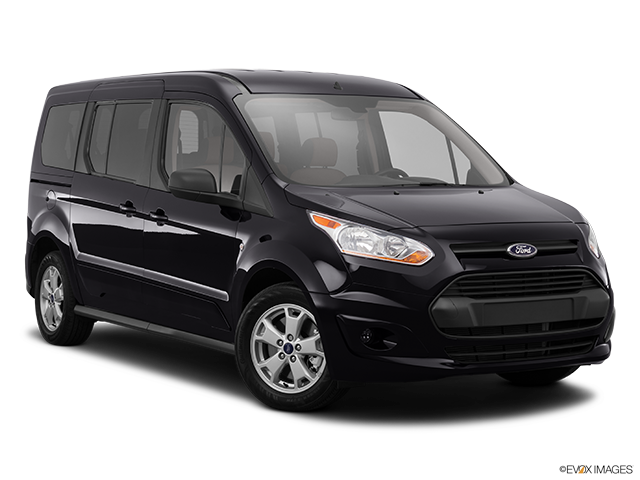 2015 Ford Transit Connect Wagon | Front passenger 3/4 w/ wheels turned