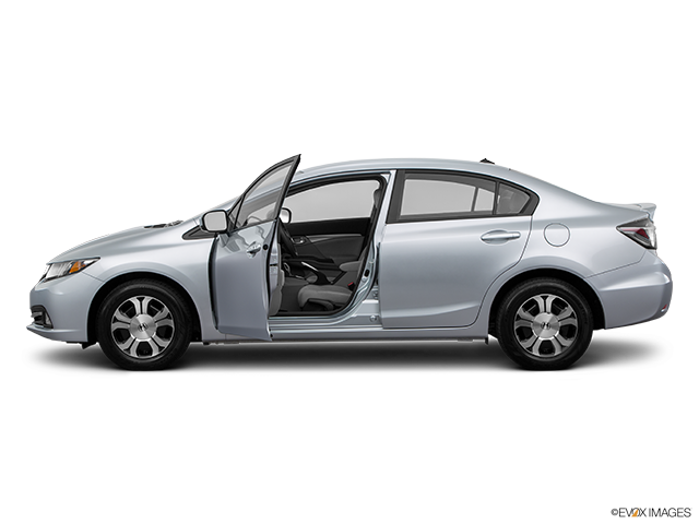 2015 Honda Civic Hybrid | Driver's side profile with drivers side door open