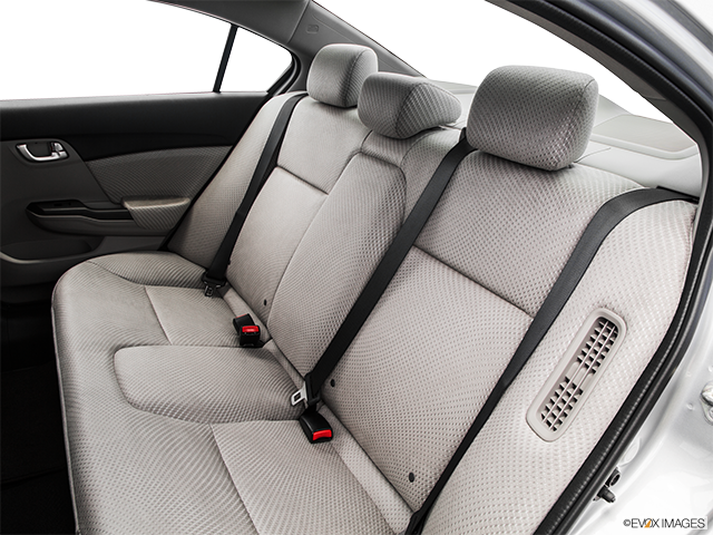 2015 Honda Civic Hybrid | Rear seats from Drivers Side