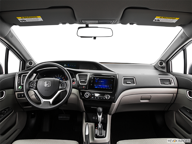 2015 Honda Civic Hybrid | Centered wide dash shot