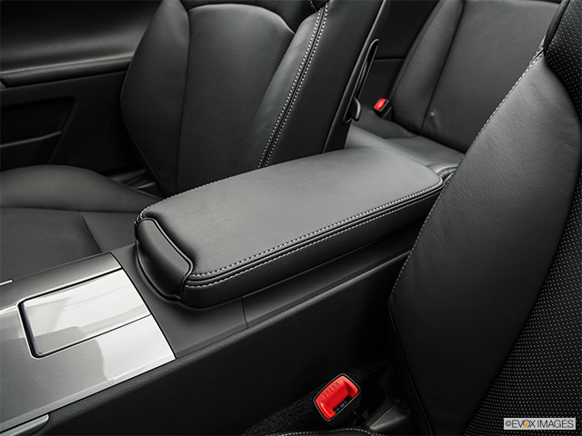 2015 Lexus IS 250C | Front center console with closed lid, from driver’s side looking down