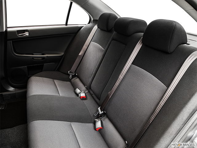 2015 Mitsubishi Lancer Evolution | Rear seats from Drivers Side
