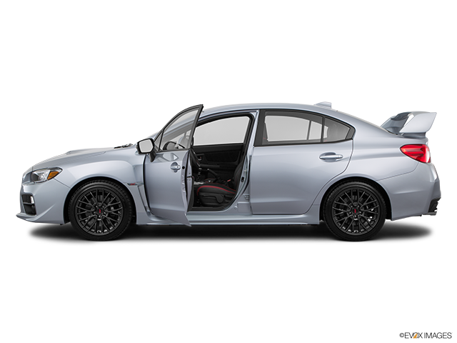 2016 Subaru WRX STI | Driver's side profile with drivers side door open