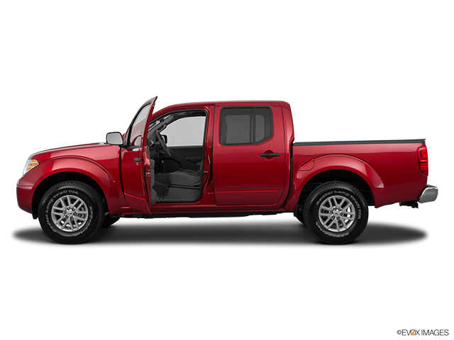 2015 Nissan Frontier | Driver's side profile with drivers side door open