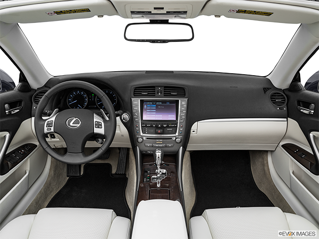2015 Lexus IS 350C | Centered wide dash shot