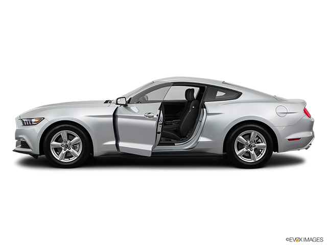 2015 Ford Mustang | Driver's side profile with drivers side door open
