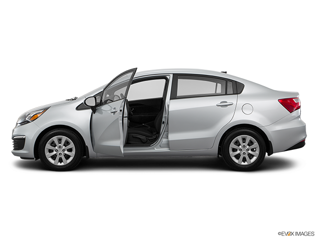2016 Kia Rio | Driver's side profile with drivers side door open