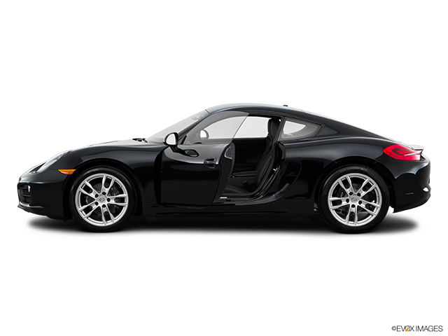 2016 Porsche Cayman | Driver's side profile with drivers side door open