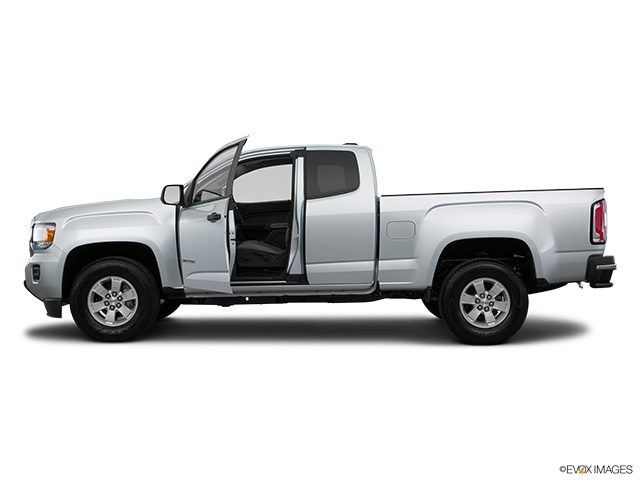2016 GMC Canyon | Driver's side profile with drivers side door open
