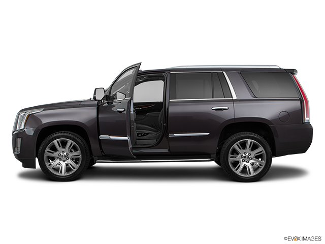 2016 Cadillac Escalade | Driver's side profile with drivers side door open