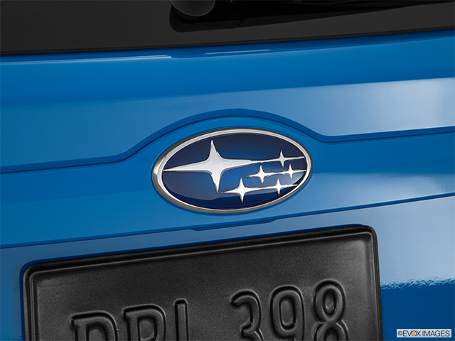 2016 Subaru Crosstrek | Rear manufacturer badge/emblem