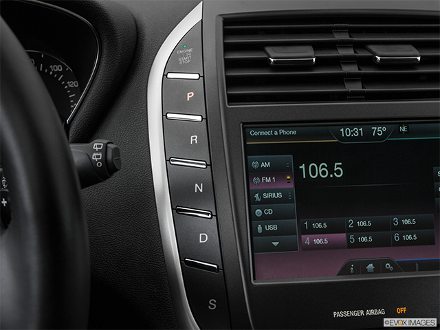2015 Lincoln MKC | Gear shifter/center console