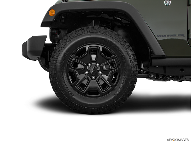 2016 Jeep Wrangler | Front Drivers side wheel at profile