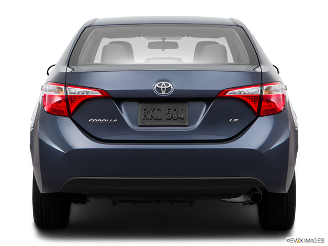2016 Toyota Corolla | Low/wide rear