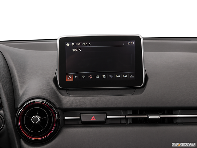 2016 Mazda CX-3 | Closeup of radio head unit