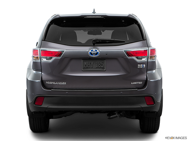 2016 Highlander Rear 2016 Toyota Highlander Hybrid: Reviews, Price, Specs, Photos and Trims ...