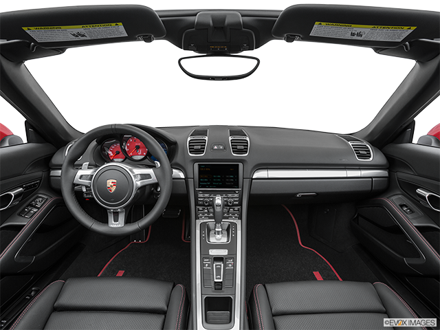 2016 Porsche Boxster | Centered wide dash shot