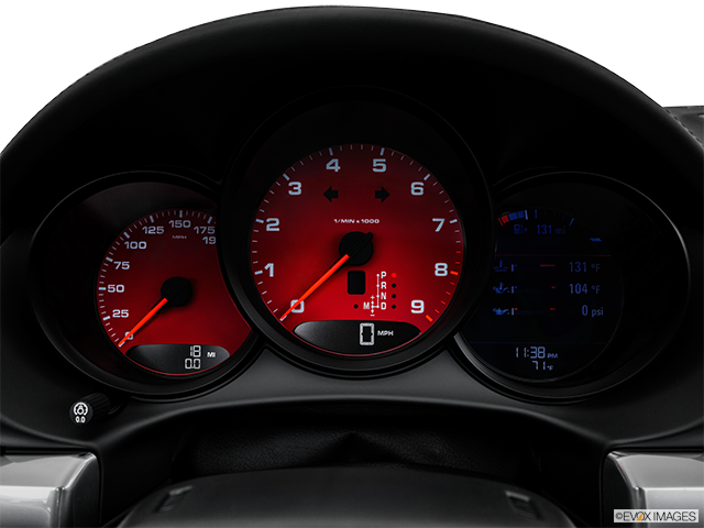 2016 Porsche Boxster | Speedometer/tachometer