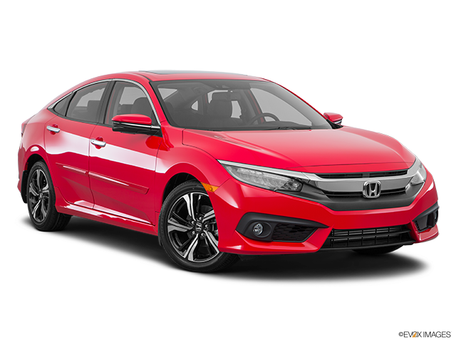 2016 Honda Civic Sedan | Front passenger 3/4 w/ wheels turned