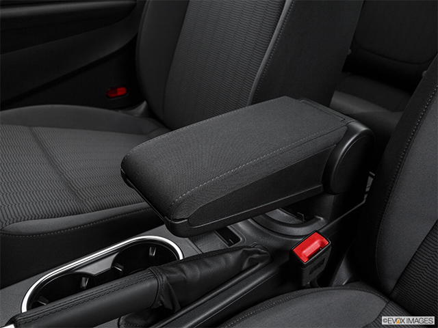 2016 Volkswagen The Beetle | Front center console with closed lid, from driver’s side looking down
