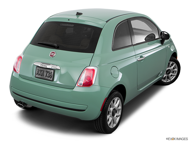 Fiat Rear View 2016 Fiat 500 Hatchback: Reviews, Price, Specs, Photos and Trims