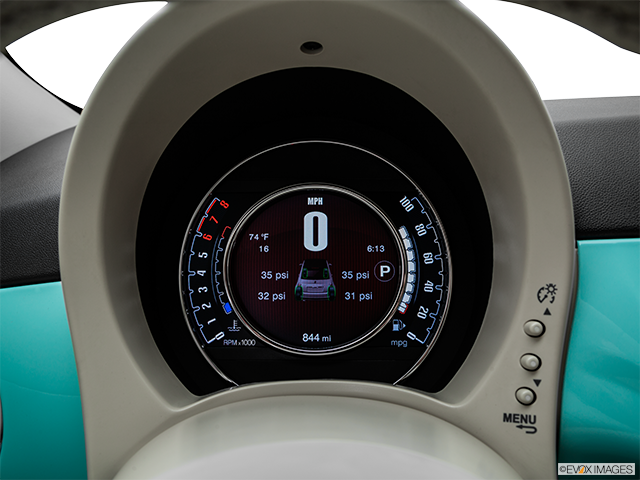 2016 Fiat 500 Cabrio | Speedometer/tachometer