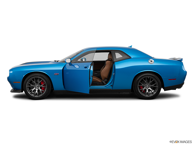 2016 Dodge Challenger | Driver's side profile with drivers side door open