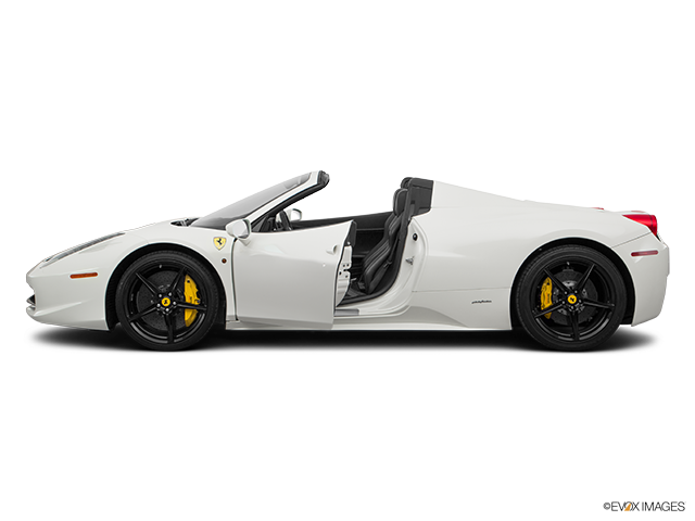 2015 Ferrari 458 Spider | Driver's side profile with drivers side door open