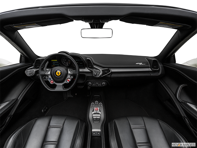 2015 Ferrari 458 Spider | Centered wide dash shot