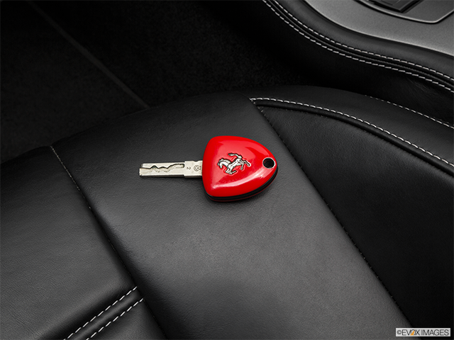 2015 Ferrari 458 Spider | Key fob on driver’s seat