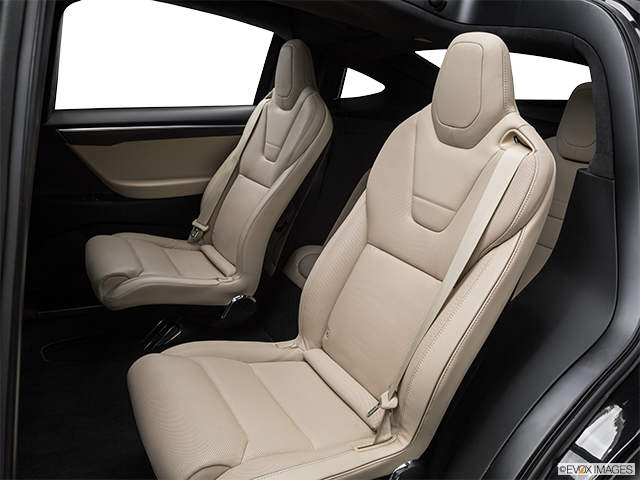 2016 Tesla Model X | Rear seats from Drivers Side