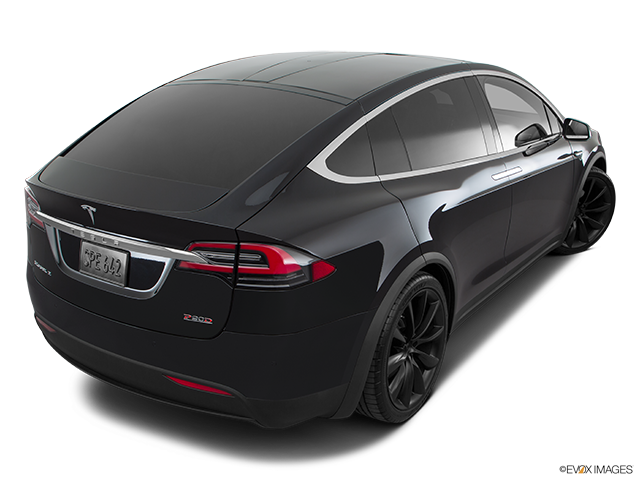 2016 Tesla Model X | Rear 3/4 angle view