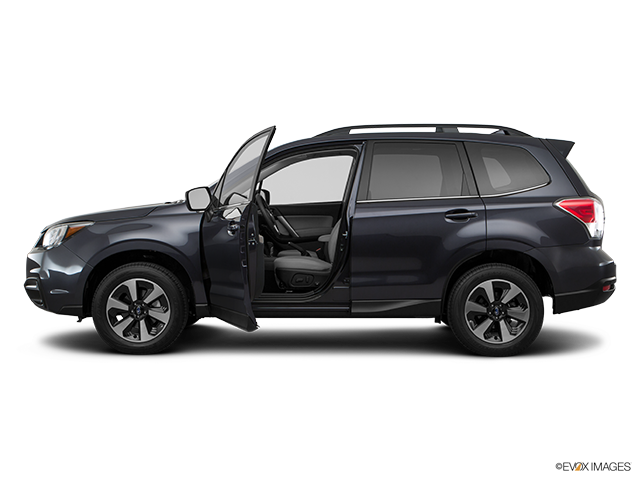 2017 Subaru Forester | Driver's side profile with drivers side door open