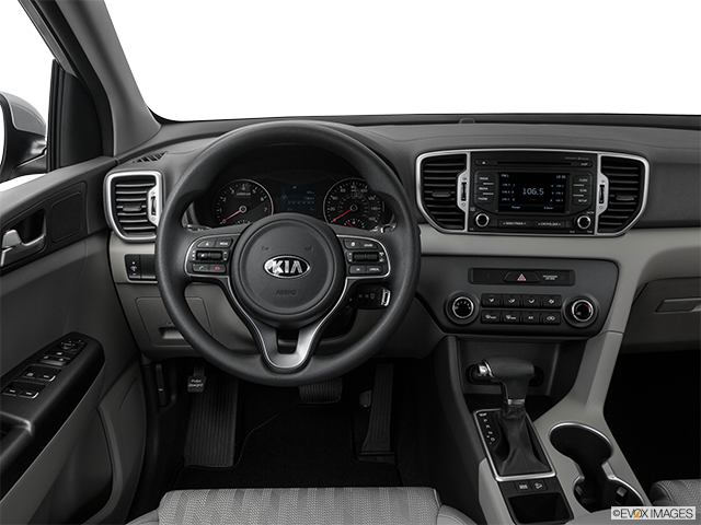 2017 Kia Sportage | Steering wheel/Center Console