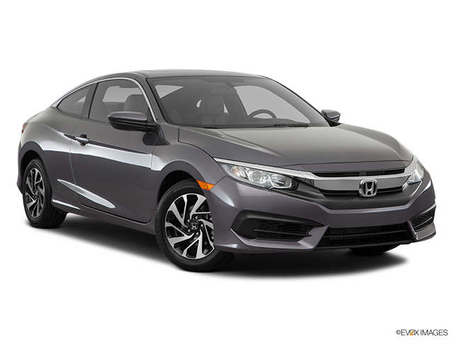 2016 Honda Civic Coupe | Front passenger 3/4 w/ wheels turned