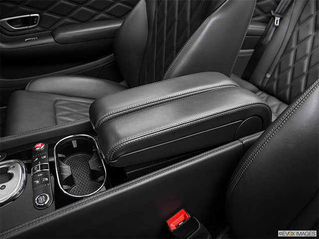2017 Bentley Continental GT | Front center console with closed lid, from driver’s side looking down