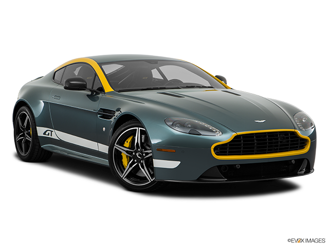 2016 Aston Martin V8 Vantage | Front passenger 3/4 w/ wheels turned