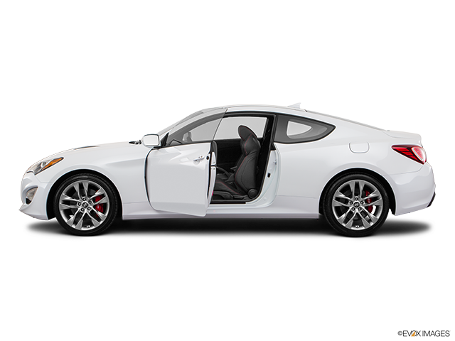 2016 Hyundai Genesis Coupe | Driver's side profile with drivers side door open