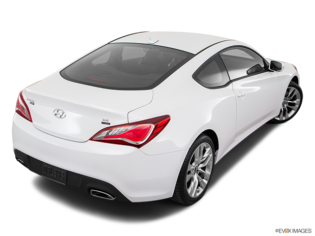 2016 Hyundai Genesis Coupe | Rear 3/4 angle view