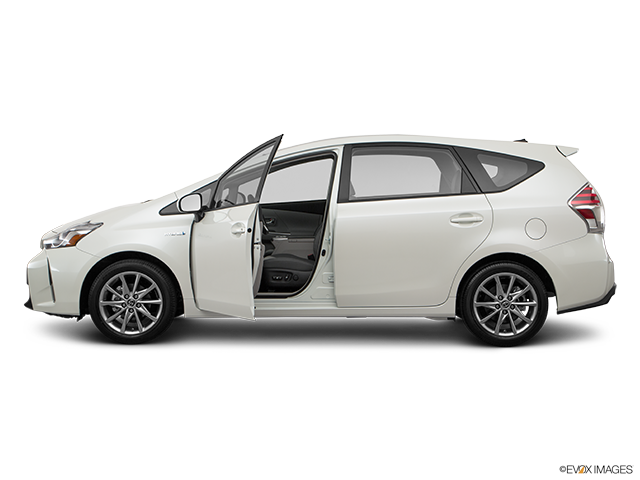 2018 Toyota Prius v | Driver's side profile with drivers side door open