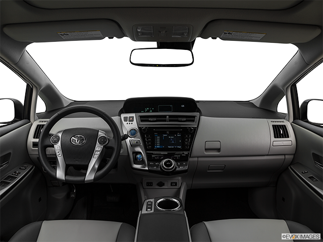 2018 Toyota Prius v | Centered wide dash shot