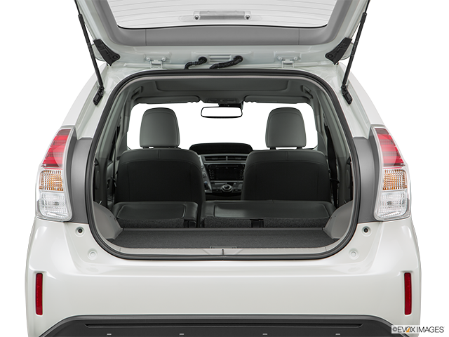 2018 Toyota Prius v | Hatchback & SUV rear angle