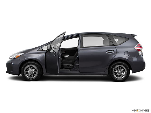2017 Toyota Prius v | Driver's side profile with drivers side door open