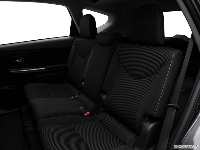 2017 Toyota Prius v | Rear seats from Drivers Side