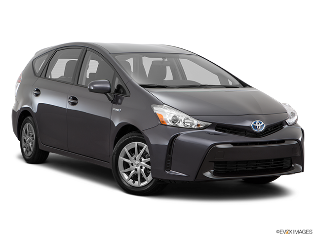 2017 Toyota Prius v | Front passenger 3/4 w/ wheels turned