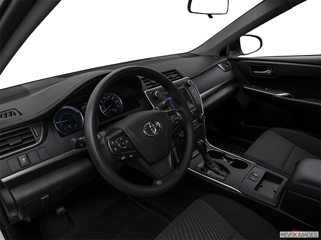 2017 Toyota Camry Hybrid | Interior Hero (driver’s side)